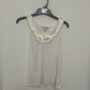 Banana republic white tank top